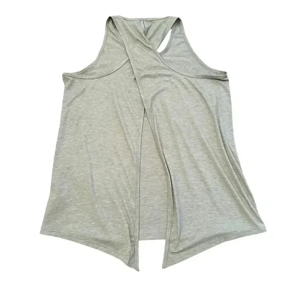 Athleta Essence Tie Back Racerback Tank Top Size M Exercise Athletic Yoga - Picture 5 of 16